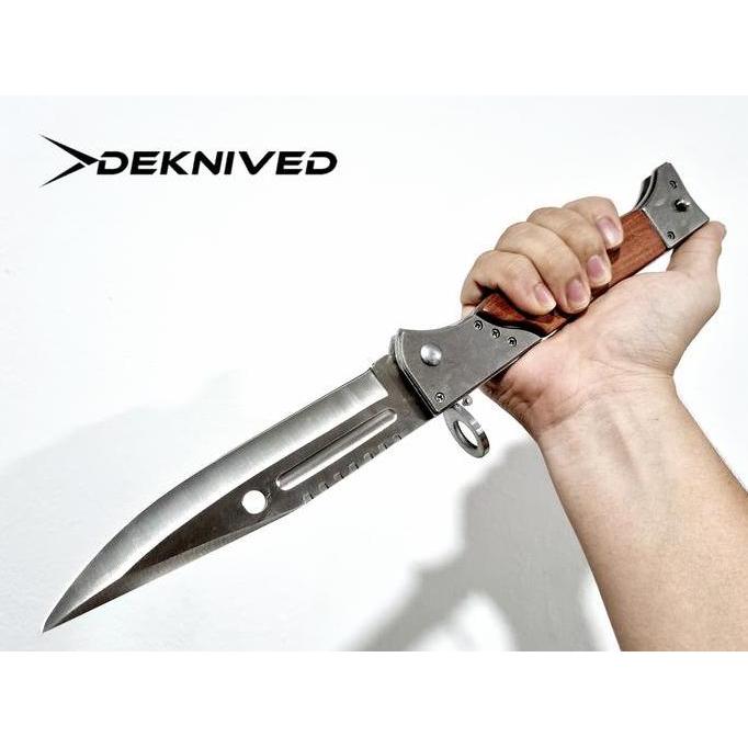 Vandring- Pisau Lipat Ak47 Automatic Survival Outdoor 14 Inch " Deknived "
