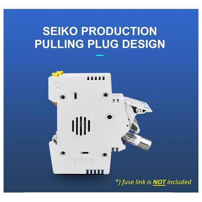 Promo 20A - PV DC Fuse Holder 2P with Fuse 20 A 1000V Solar Cell Panel Surya Diskon