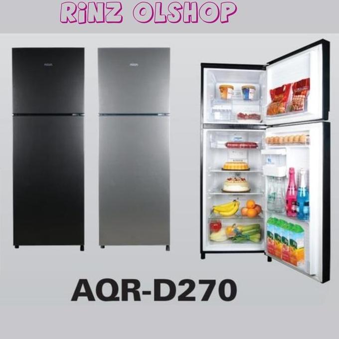AQUA AQR D270 KULKAS 2 PINTU AQUA AQRD270
