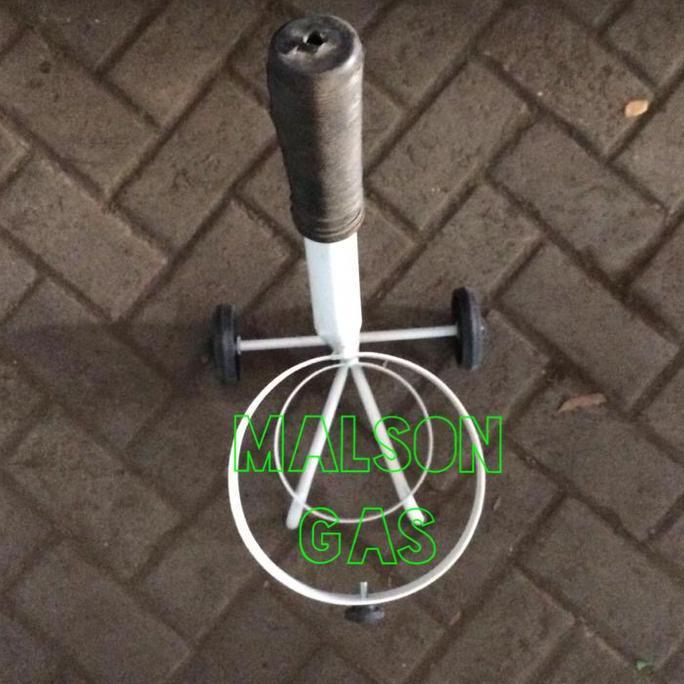 PROMO DISKON - Trolly Tabung 2m3 Oksigen Nitrogen Argon CO2