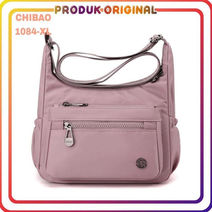 TERBARU - Chibao - Tas selempang chibao 1084-XL nilon waterproof tas selempang wanita import tas ori