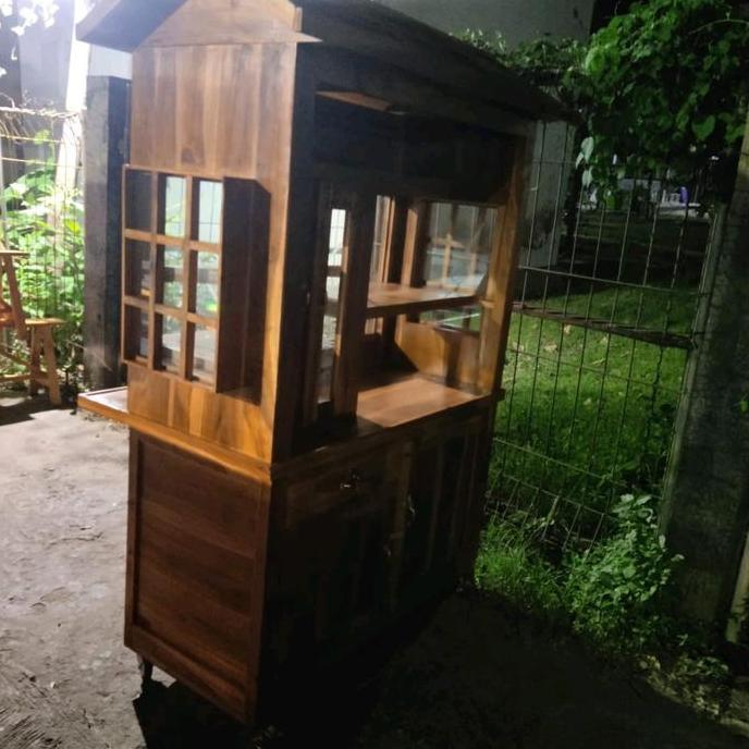 Terlaris Gerobak Booth,Gerobak Makanan,Gerobak Minuman,Kekinian Kayu