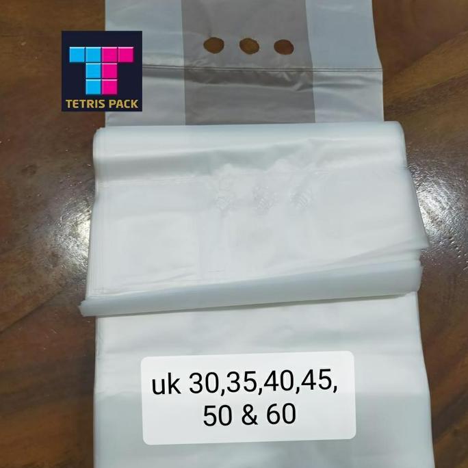 HARGA PABRIK - plastik jinjing 3 jari laundry grosir