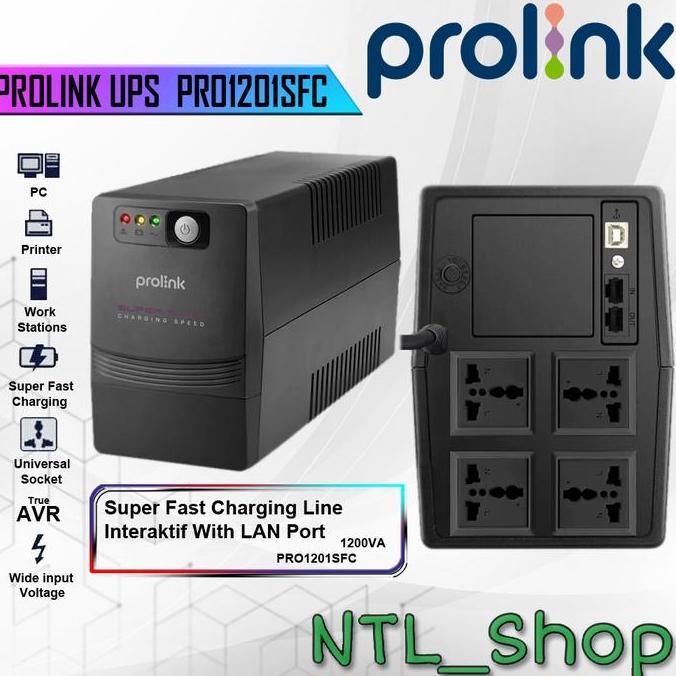 TERMURAH - PROLINK UPS Pro 1201 SFCU UPS PROLINK PRO1201SFCU