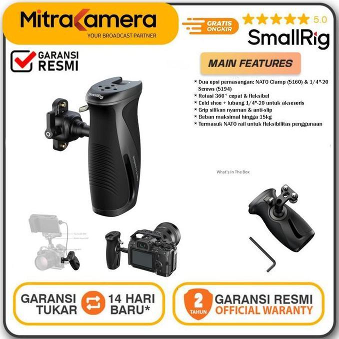 OSATQEF SMALLRIG 5160 Rotating Side Handle with NATO Clamp