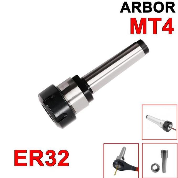 TREBA Arbor MT4 ER32 Collet MT4-ER32 Collet Chuck Penjepit Tool Milling Cina