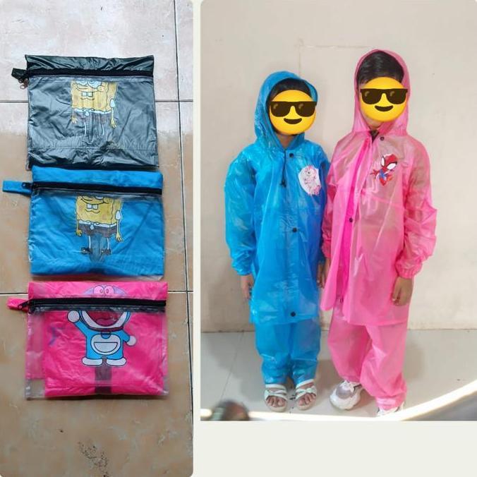 Termurah / Hot Sale Jas Hujan Anak 4 - 15 Tahun Dan Jas Hujan Dewasa Best Seller & Recomended Jas Hu
