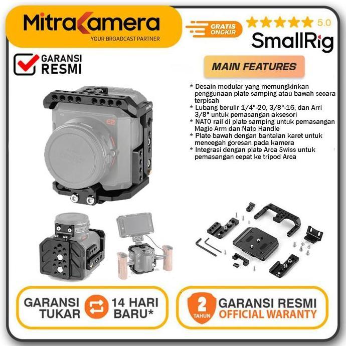 OSATQEF SMALLRIG CVZ2264 Cage for Z cam E2 Camera