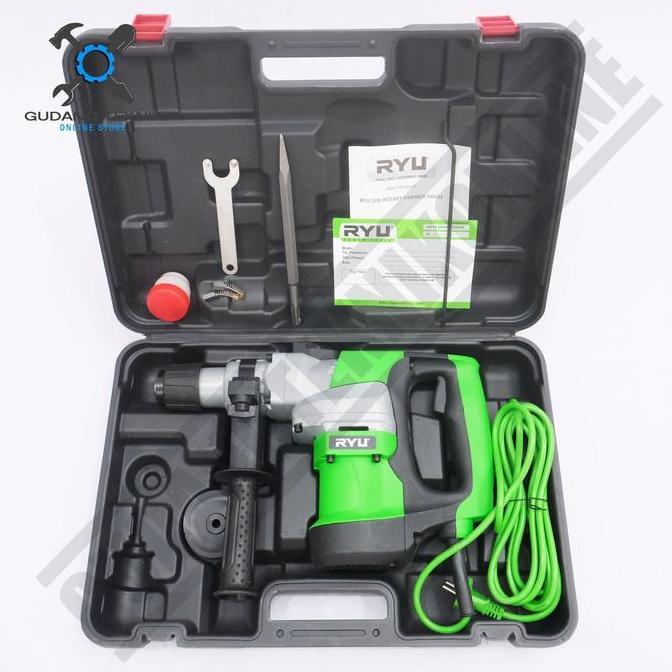 PIXKO Rotary Hammer RYU RRH32 / Bor Bobok Beton Hammer Drill RRH 32 - Mesin Bor Tangan Bobok Beton R