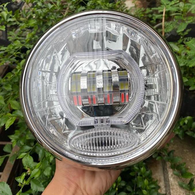 NOICHERS REFLEKTOR BATOK LAMPU DEPAN SUZIKI THUNDER 125 SET BILED KEDOK REFLEKTOR LAMPU DEPAN SUZUKI