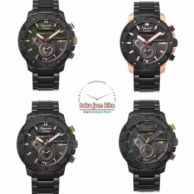 Terlaris Jam Tangan Pria Alexandre Christie Ac 6627 Mc Oroginal