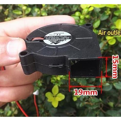 12V MINI BLOWER FAN KIPAS KEONG BRUSHLES DC COOLER ANGIN RADIATOR 2PIN