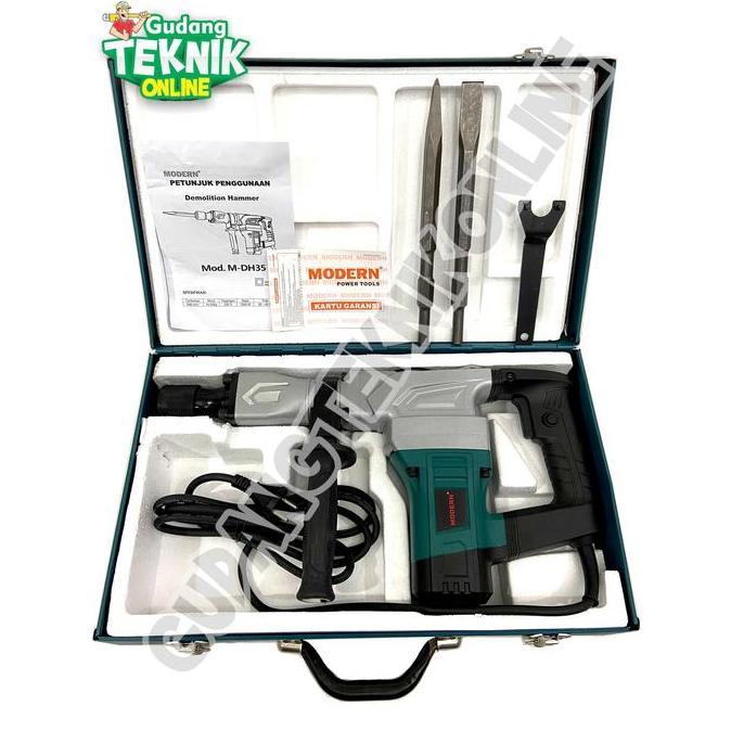 TREBA Mesin Bor Bobok Tembok Beton DH-35 MODERN Demolition Hammer Jack Hammer MODERN DH35