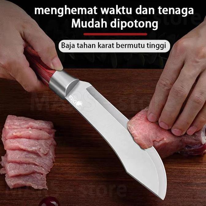 Pisau Koki Multifungsi Tahan Karat Set Kitchenware