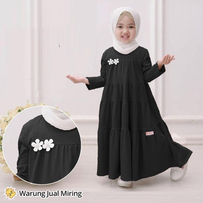 Bisa Cod - Baju Gamis Anak Perempuan & Dewasa 1-16 Tahun Baju Muslim Anak Gamis Dress Anak Remaja Ta