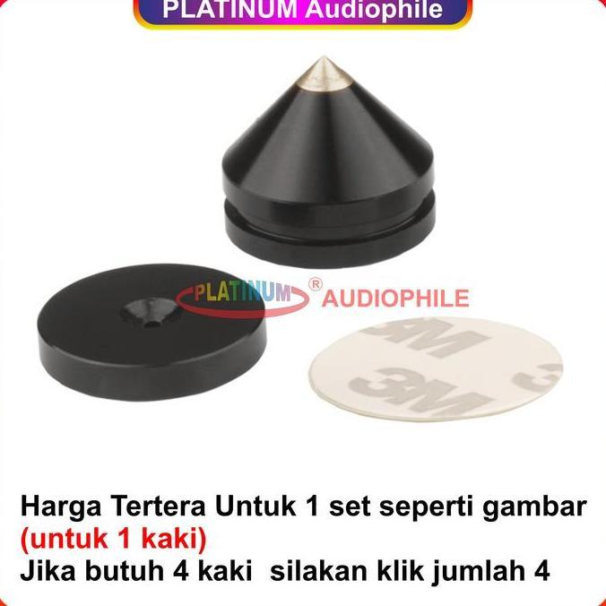 ESOKUIKI Speaker Spike Kaki Box Amplifier Audio Stand Aluminium Alloy Gold Black Silver SS-2323
