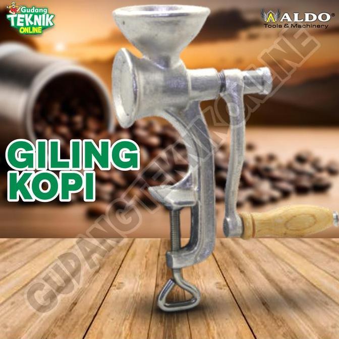 RXT Alat Giling Kopi Manual ALDO - Gilingan Kopi Manual / Penggiling Kopi Manual ALDO / Giling Kopi 