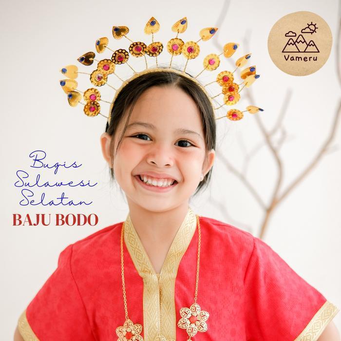 Bisa Cod - Baju Adat Anak Bugis Baju Bodo Makassar Perempuan