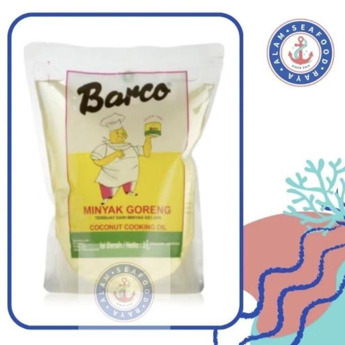 TERLARIS BARCO MINYAK KELAPA 2L/ BARCO MINYAK GORENG KELAPA 2 LITER