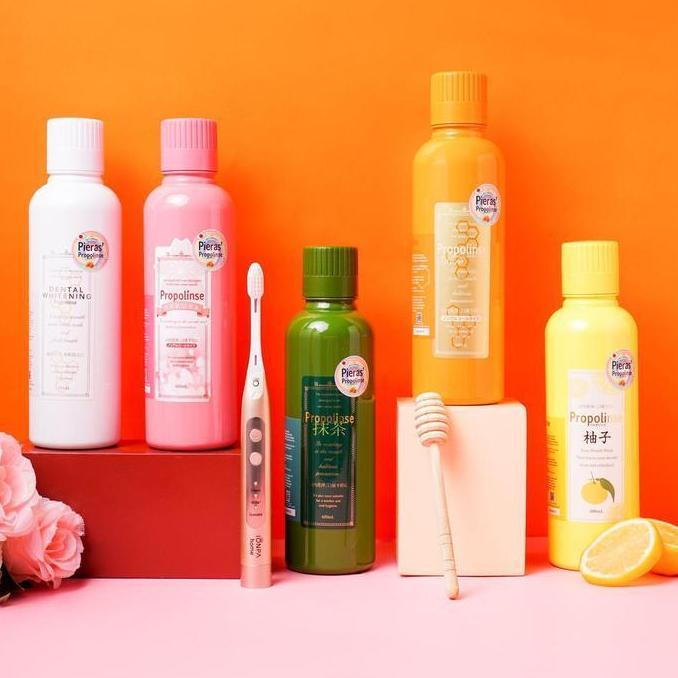 Terlaris Pieras Propolinse Sikat Gigi Elektrik Dan 5 Botol Propolinse