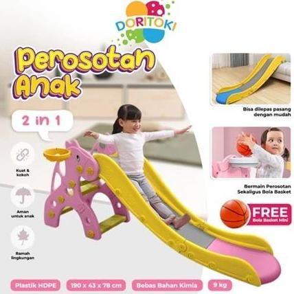 Doritoki Mainan Anak Perosotan Mobil / Mainan Perosotan / Perosotan Anak / Perosotan Mainan / Peroso