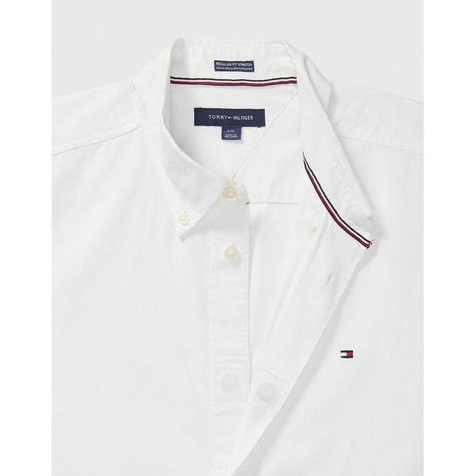 Tommy's Hilfiger Kemeja Polos Lengan Pendek Pria Formal LL