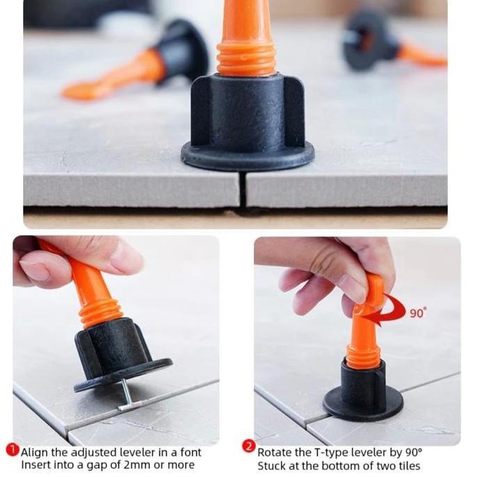 Antimateri- Alat Perata Keramik - Reuseable Tile Leveling - Leveling Keramik