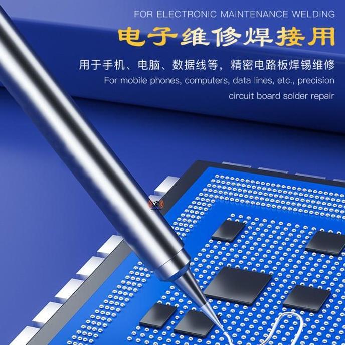 Saldatura- Oss Team T12 Series Mata Solder Gagang T12 - Soldering Tip T12 Handle