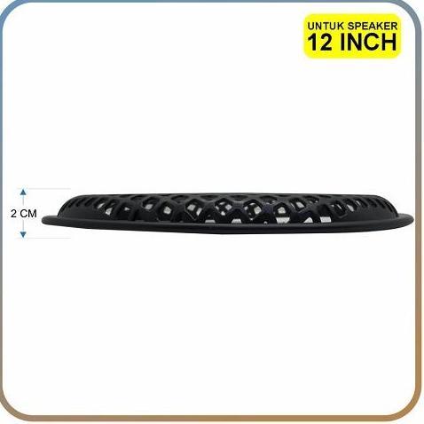 RAM SPEAKER 12" PLASTIK / GRILL SPEAKER 12" PLASTIK BULAT + CATOKAN