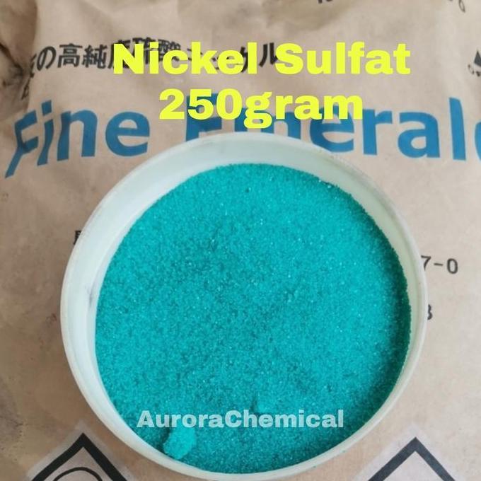 Potere- Nickel Sulphate 250Gr / Nikel Sulfat Sulfate Ex Sumitomo