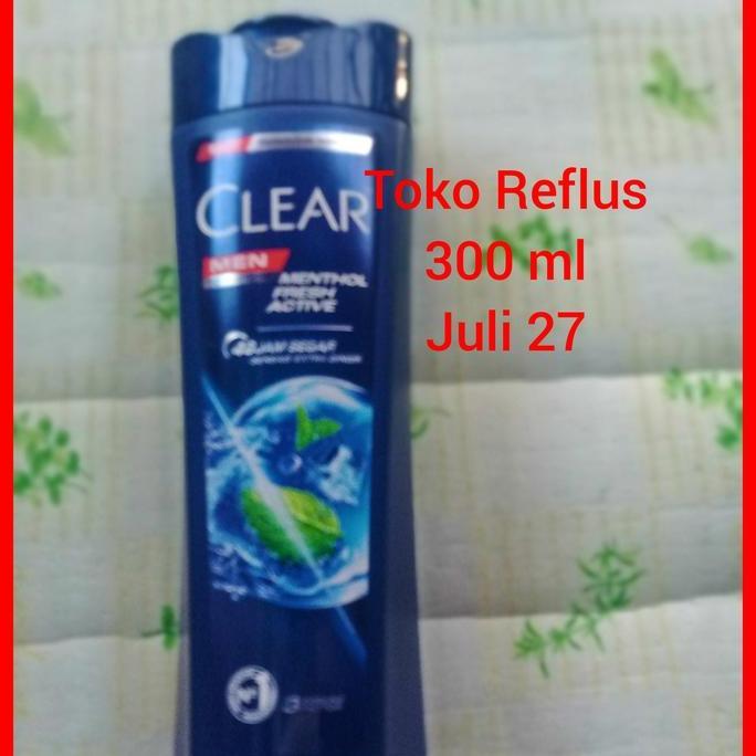 Shampoo CLEAR MEN MENTHOL FRESH ACTIVE 300 Ml
