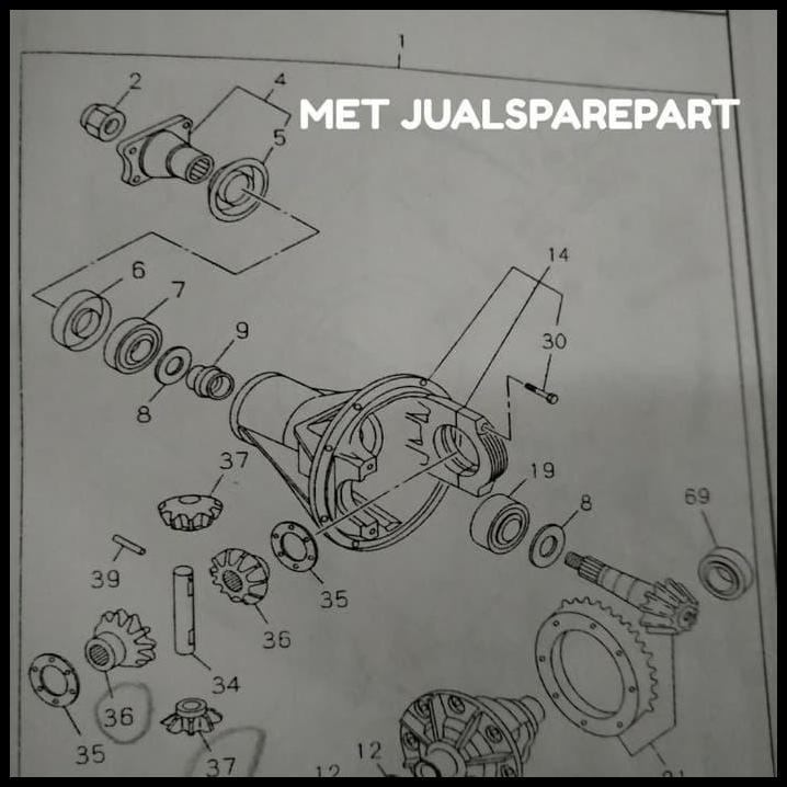 GRATIS ONGKIR LAHER BEARING GARDAN DEPAN ISUZU DMAX MERK NSK JEPANG 