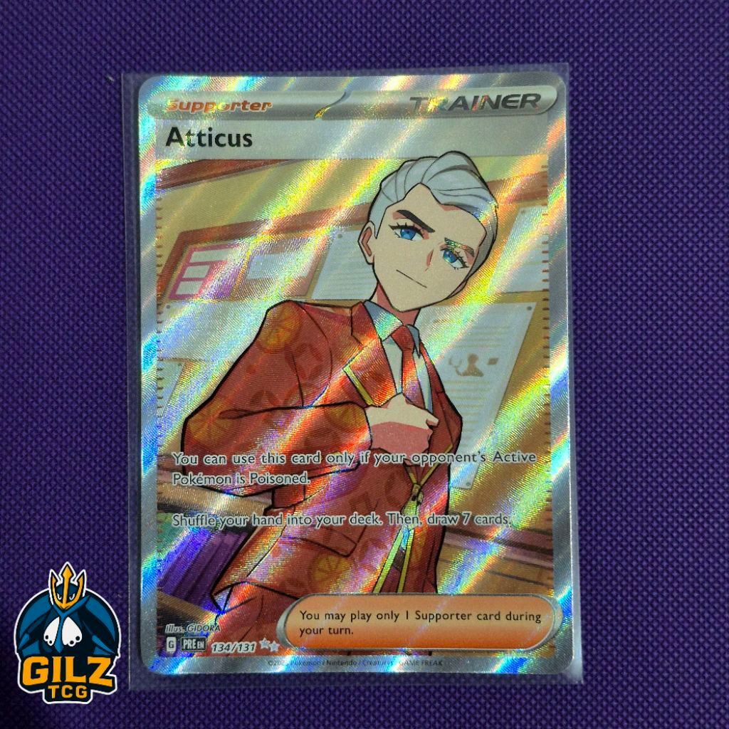 Kartu Pokemon Atticus UR 134/131 English