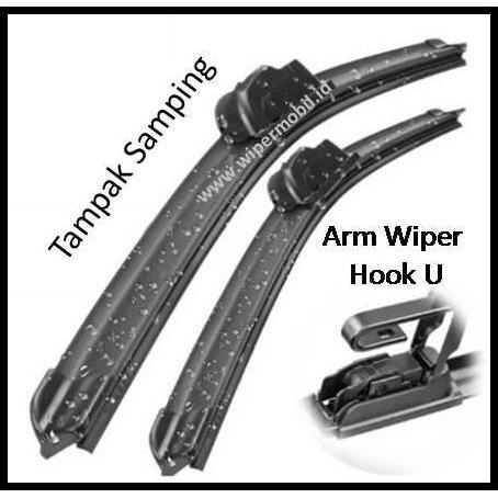 BEST DEAL WIPER KACA MOBIL TOYOTA ALL NEW RUSH 2018 2019 2020 2021 2022 BANANA