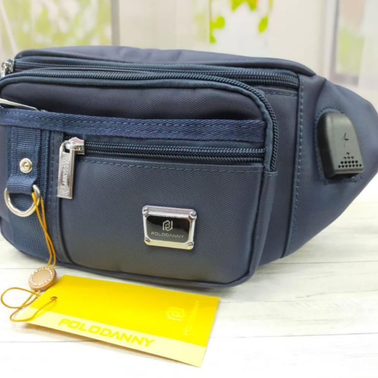 BEST SALE COD TAS PINGGANG POLO DANNY asli TAS SLEMPANG  pria waistbag polo danny termurah