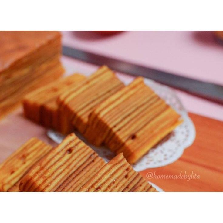 Buruan Pesan Pinggiran Kue Lapis Legit 400G Harum Gurih Lezat