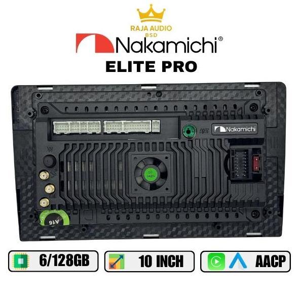 NAKAMICHI ELITE PRO 10" INCH 6/128 NA-3102I HEAD UNIT DOUBLE DIN ORIGINAL DAN TERPERCAYA