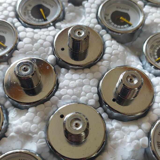 Hiyahiya- Manometer Od 25, Manometer Pcp, Manometer Kecil, Manometer, Mano Pcp