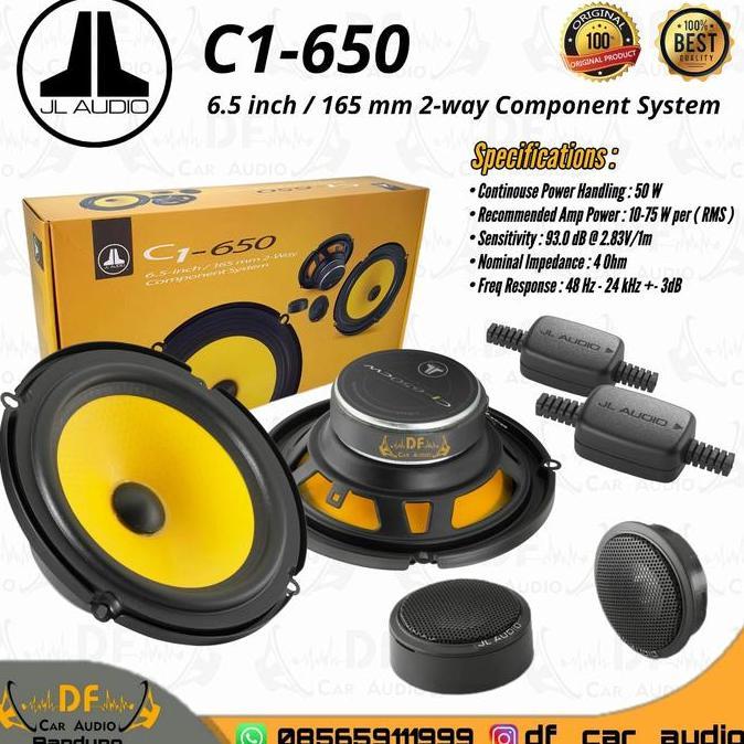 Speaker Split JL Audio C1 650 6.5inch