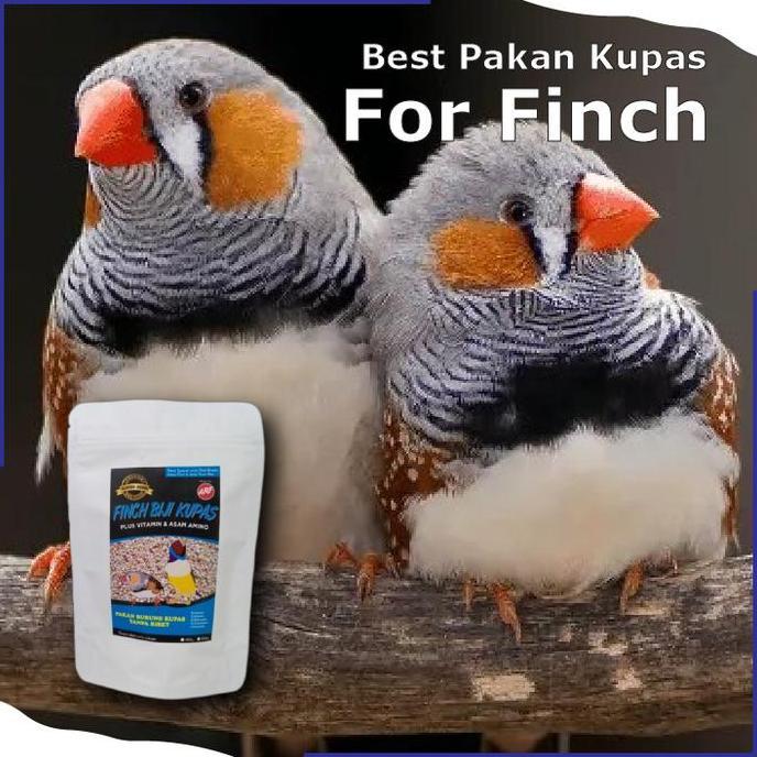 Fugl- Pakan Burung Finch Biji Kupas Trisakti Bird Farm- Kemasan 1 Kg (New)