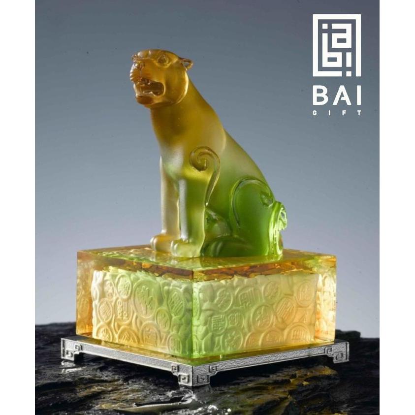 PATUNG SHIO MACAN CRYSTAL PAJANGAN SHIO MACAN MINIATUR MACAN  HADIAH GIFT SOUVENIR HAMPERS PATUNG MA