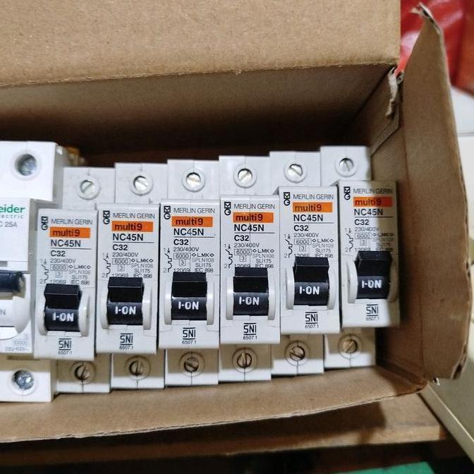 MCB 1P 32A/C32 MERLIN GERIN NC45N READY