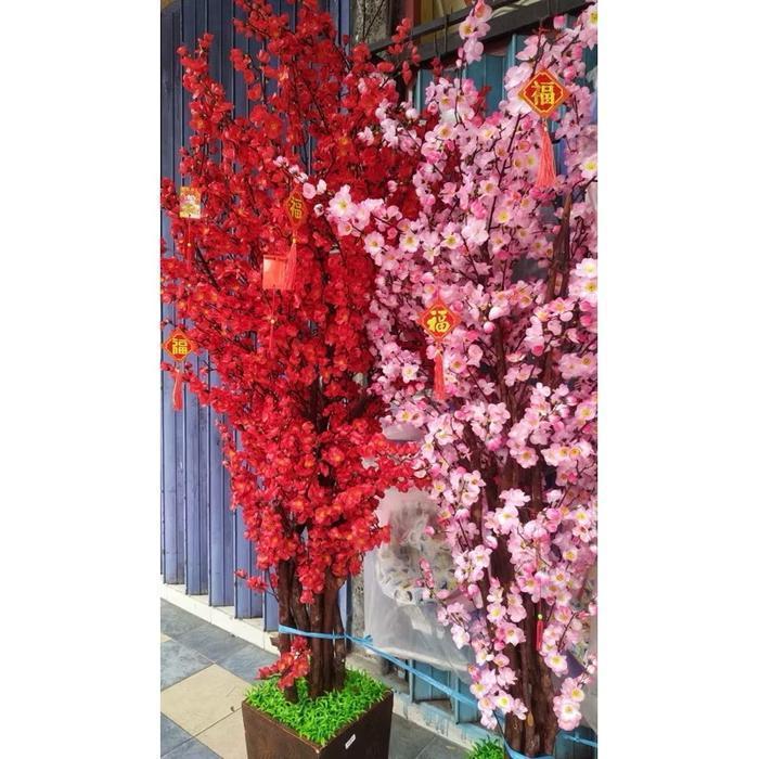 Pohon imlek / pohon sakura / dekorasi imlek