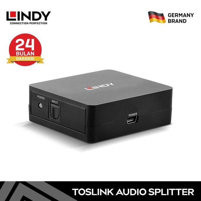 Splitter Audio Digital LINDY 3 Port TOSlink Optical