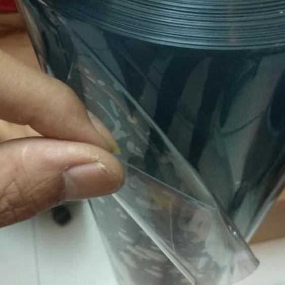 Plastik Tirai Pvc bening 0,5mm x 120cm / Tirai Pvc clear meteran