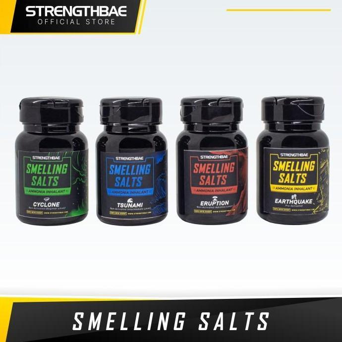 Smelling Salt STRENGTHBAE Ammonia Inhalant Salts Powerlifting Gym
