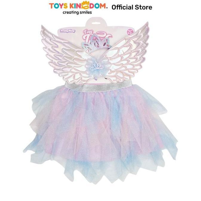 Toys Kingdom Pretty Missy Set Dress Up Skirt Angel - Pink/Biru Girls Aksesoris Anak Perempuan Kids T