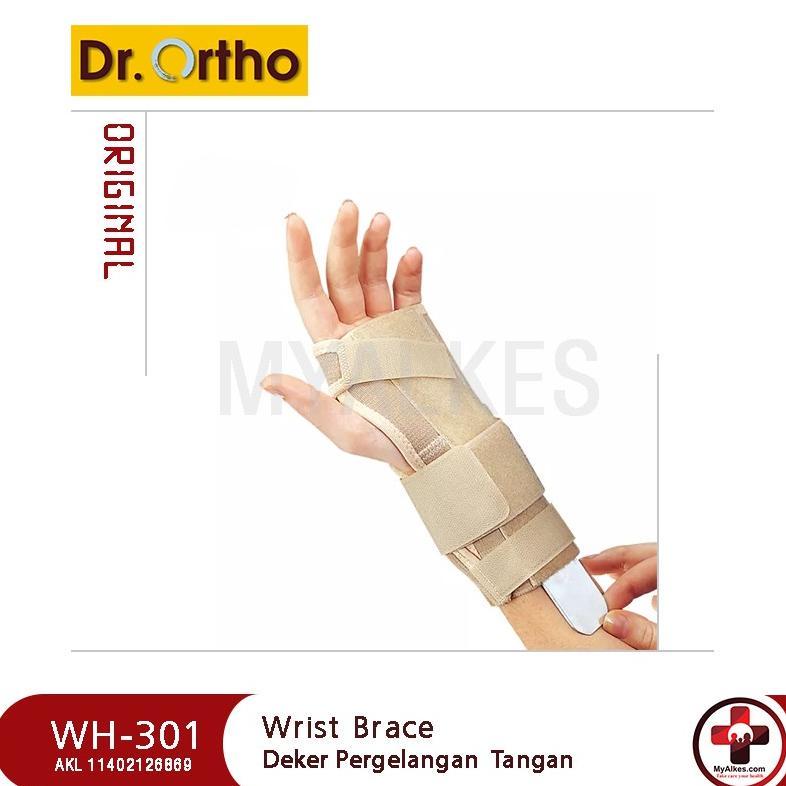 Deker Tangan / Wrist Brace Dr. Ortho WH-301 Terapi Carpal Tunnel Syndrome