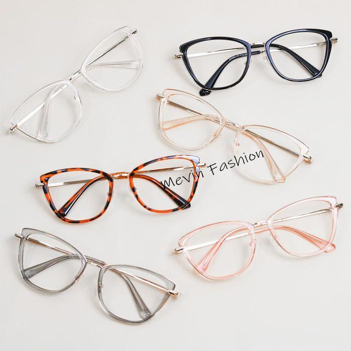 Bisa Cod - Beli 1 Pcs Minus Gratis 1 KacamataKacamata Minus Photocromic Antiradiasi Pria Wanita 9592