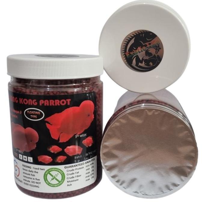 Sakana- Exotic Life Super Blood Red King Kong Parrot Pakan Parrot &Lohan 333Gr